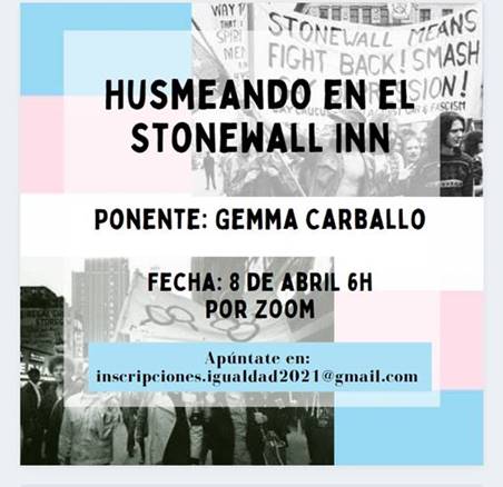 Cartel Taller Stonewall e Identidades de género